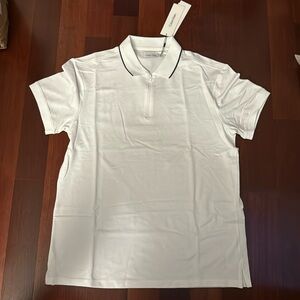 Calvin Klein white polo shirt size small